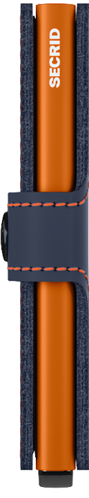 Secrid Miniwallet Matte Nightblue & Orange
