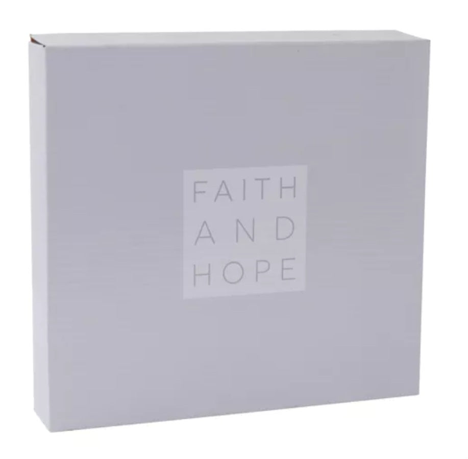 Faith & Hope Confirmation Album Holds 4" x 6" Photos