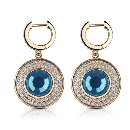 Newbridge Silverware Earrings with Montana Stone