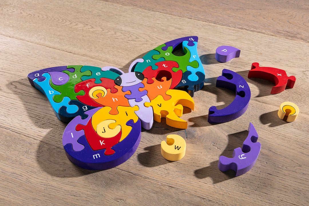 Alphabet Butterfly Jigsaw Puzzle