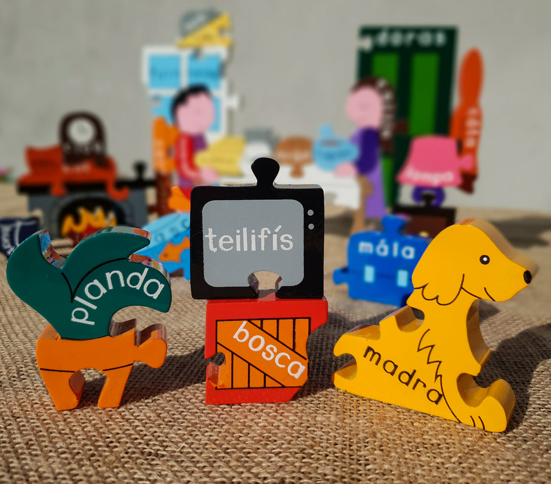 Sa Bhaile - At Home Jigsaw (As Gaeilge)
