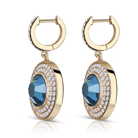 Newbridge Silverware Earrings with Montana Stone