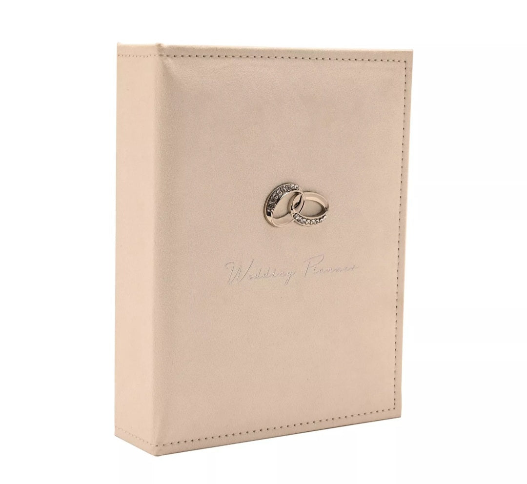 Amore Wedding Planner Cream Suede