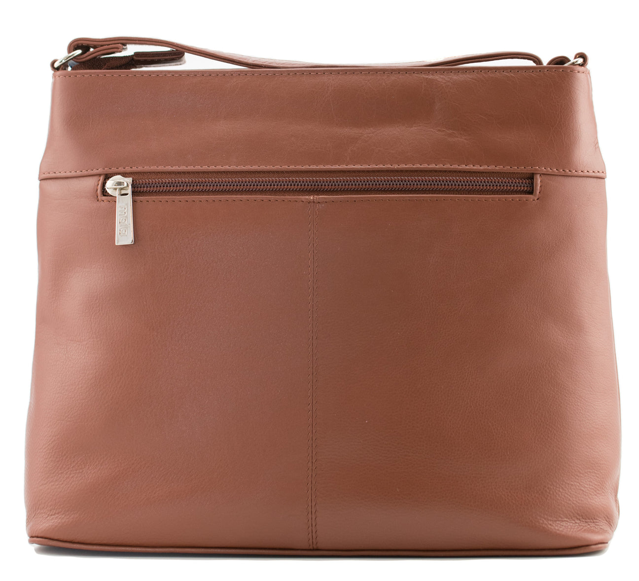 Anishka Large Tan Leather Cross Body Bag