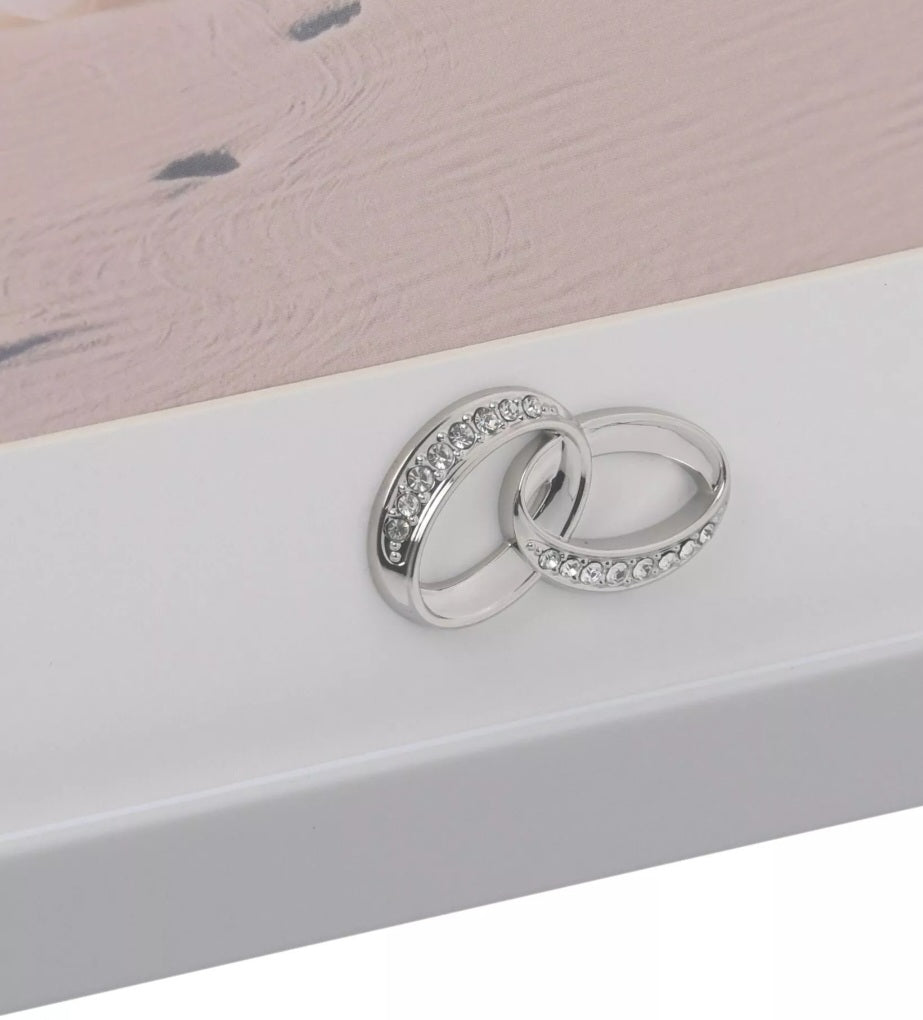 Amore Photo Frame with Rings Icon - 8" x 10"