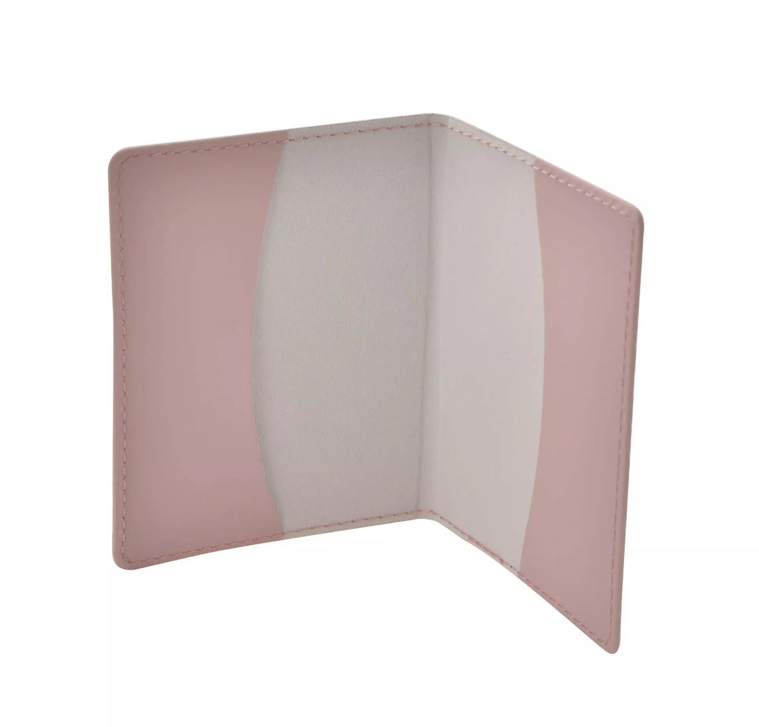 Bambino Passport Holder and Luggage Tag Set - Pink