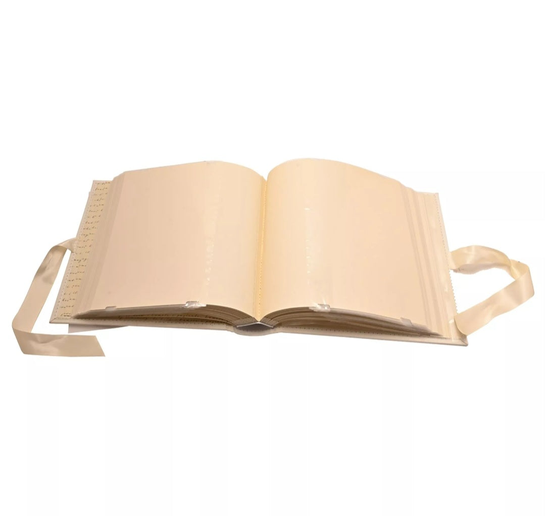 Amore Suede Wedding Album Holds 100 7" x 5" Pictures