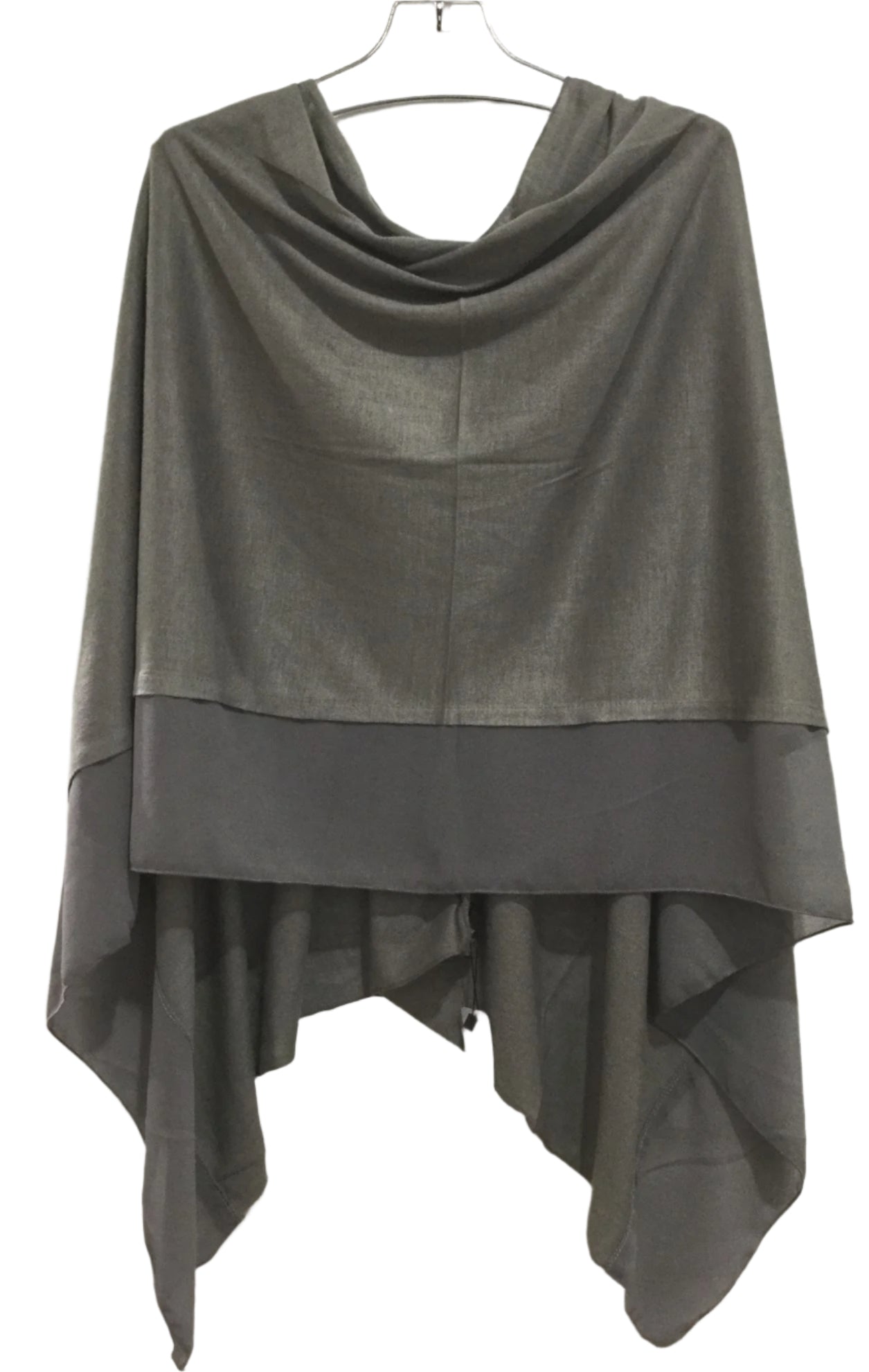 Dark Grey Poncho