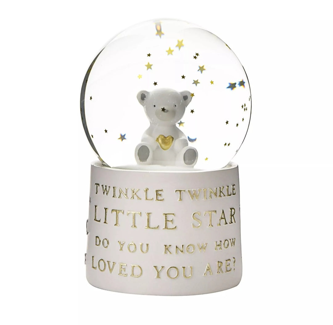 Bambino Resin Water Globe with Music