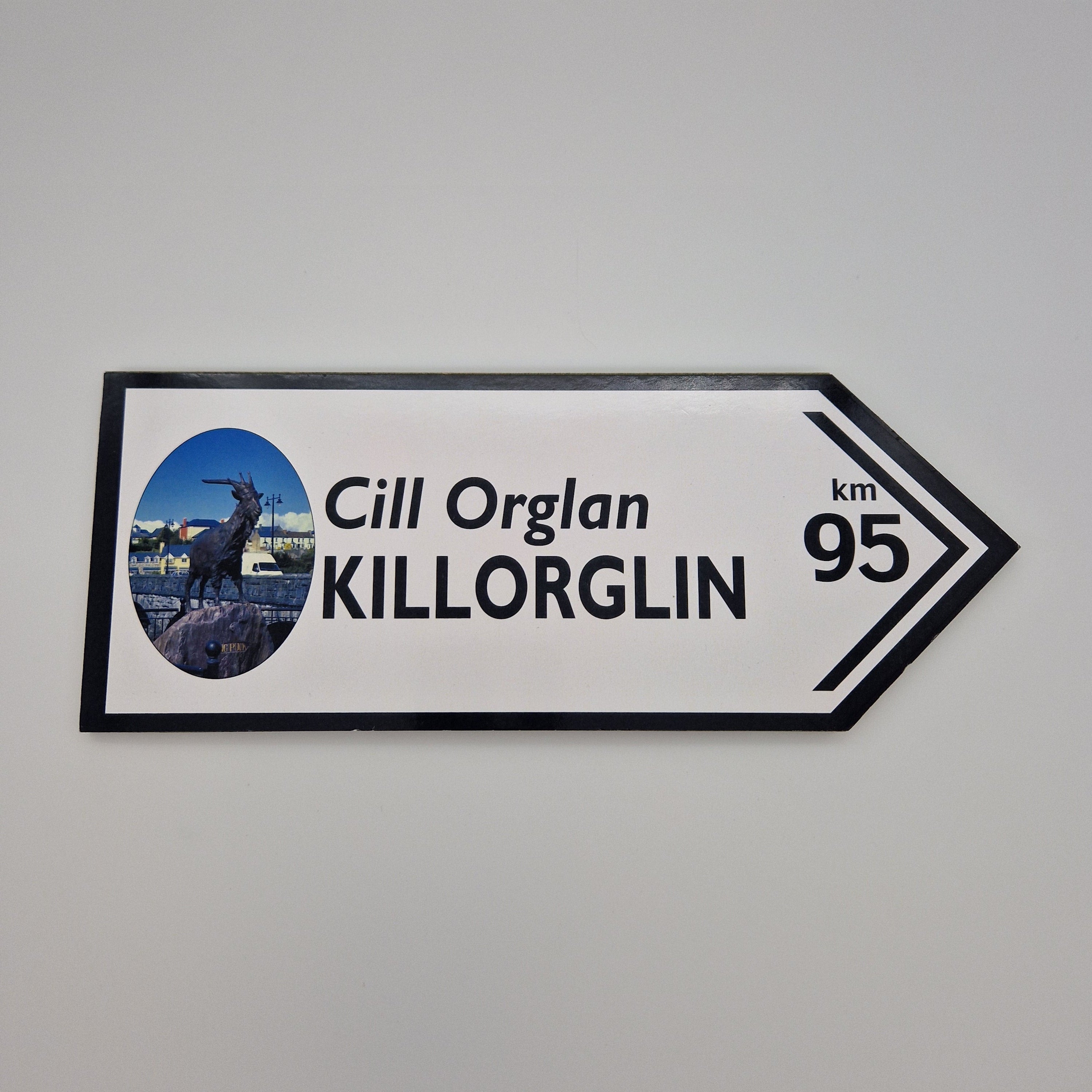 Killorglin Wooden Finger Post Sign