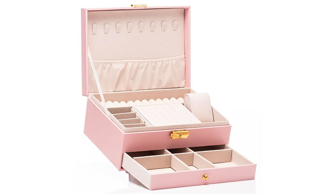 Pink Luxury Jewellery Box