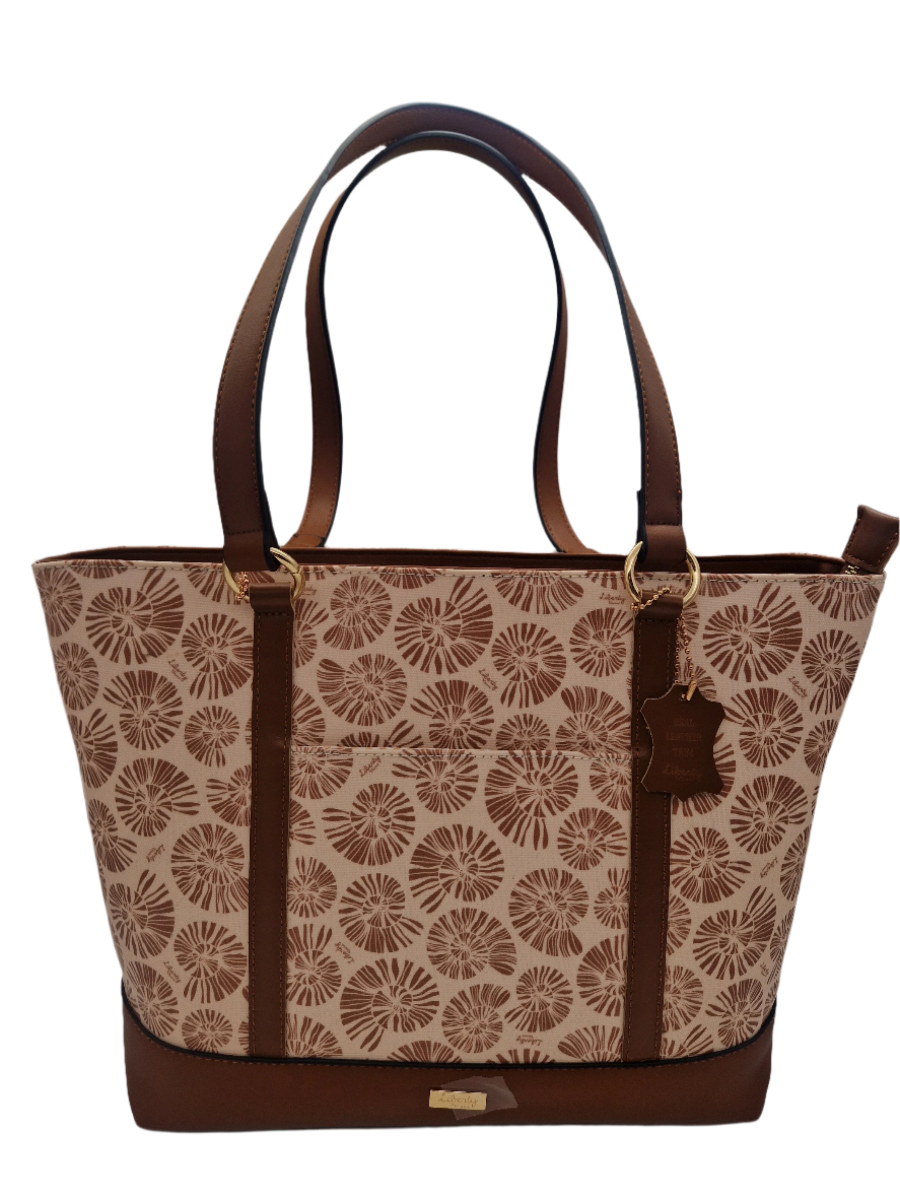 Liberty Rhodes Natural Printed Tote Bag