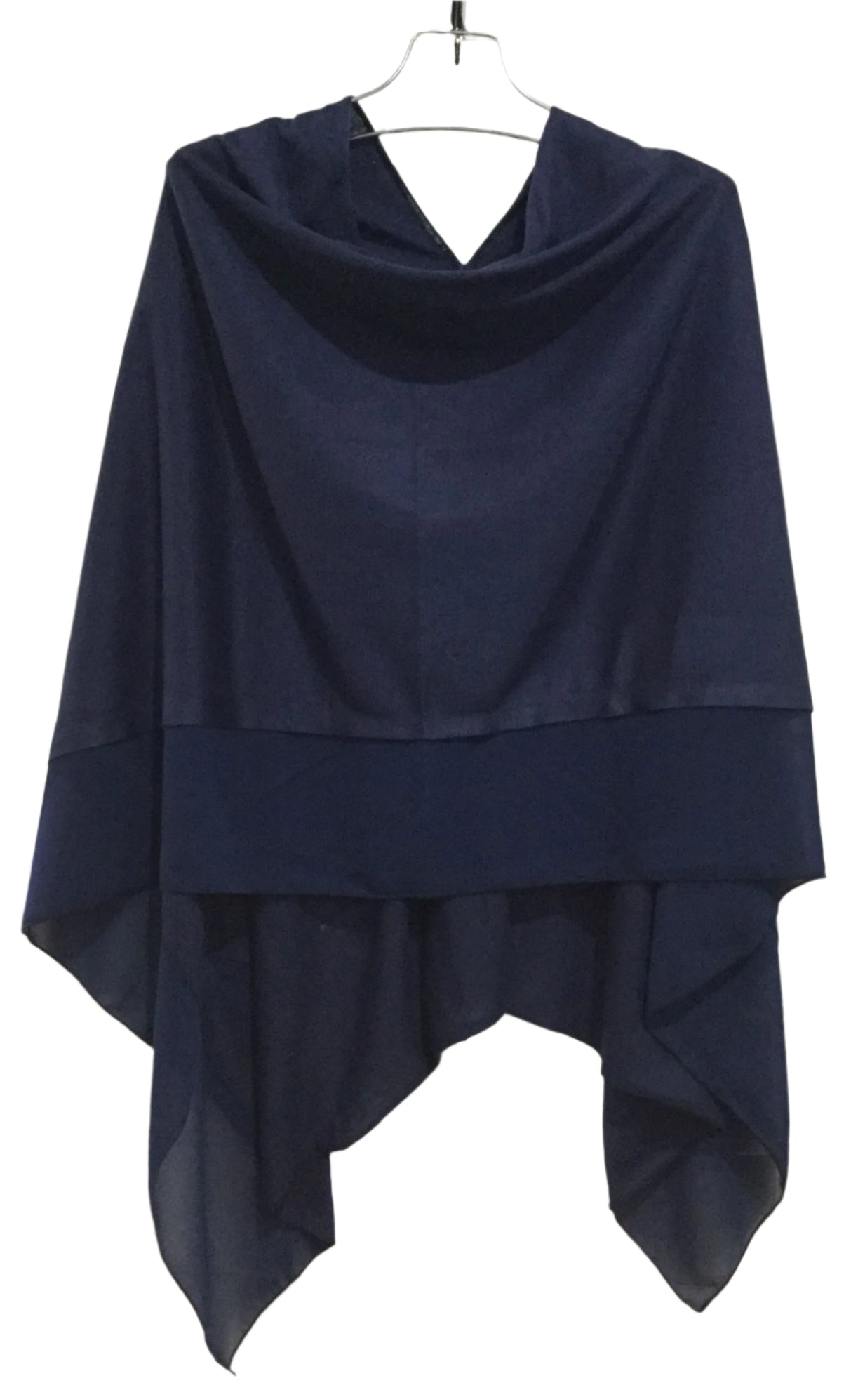 Navy Poncho