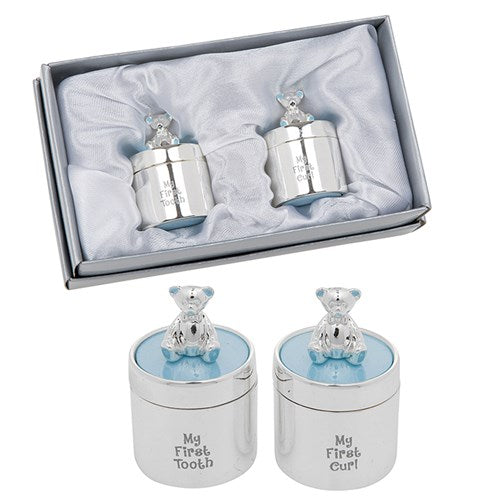Enamel 1st Tooth & Curl Set Blue