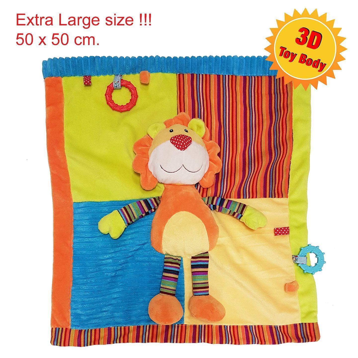 Extra Large Lion Multi-coloured Comforter