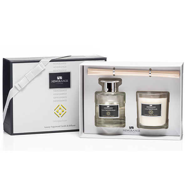 Lemongrass Fusion Luxury Candle & Diffuser Gift