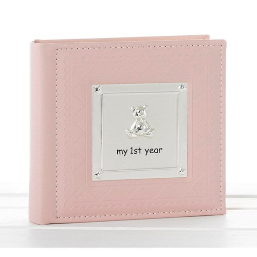 My First Year Pink Baby Album