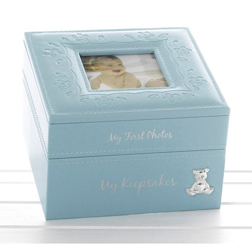 Baby Boy Keepsake & Photo Box