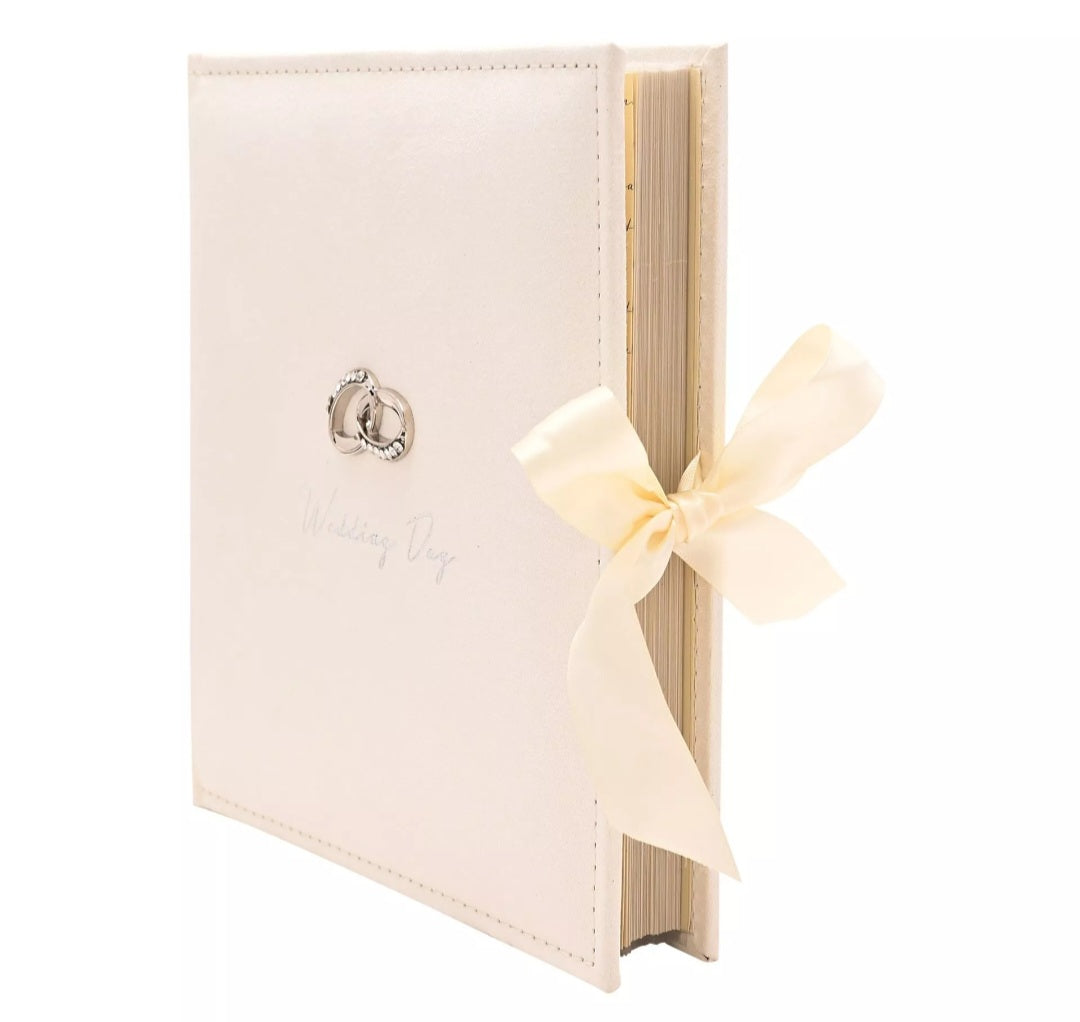 Amore Suede Wedding Album Holds 100 7" x 5" Pictures