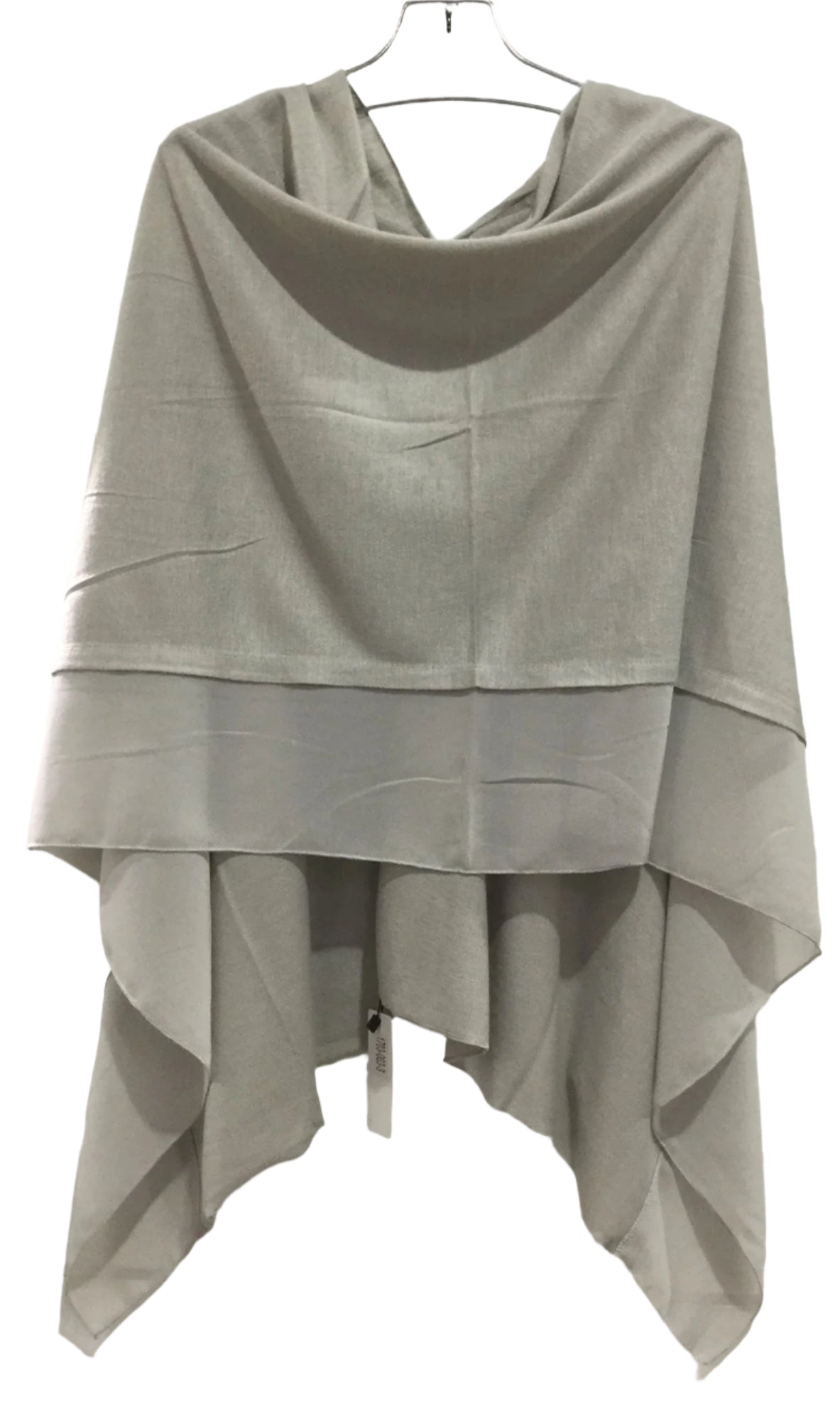 Silver Grey Poncho