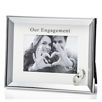 Our Engagement Photo Frame - 6x4 -