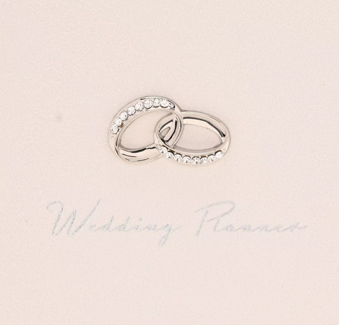 Amore Wedding Planner Cream Suede