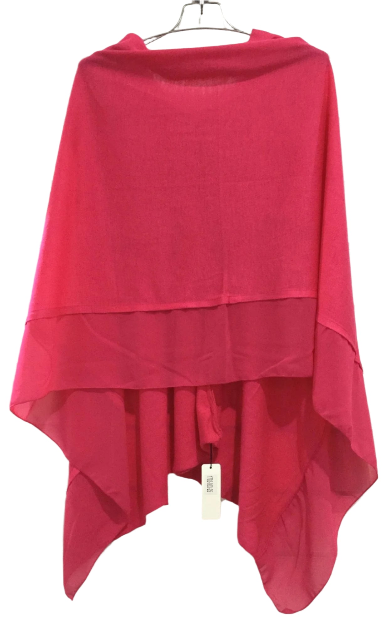 Hot Pink Poncho