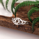 Sterling Silver Celtic Ring Size 9