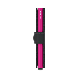 Matte - Miniwallet - Black & Fuchsia - Fuchsia - Cards