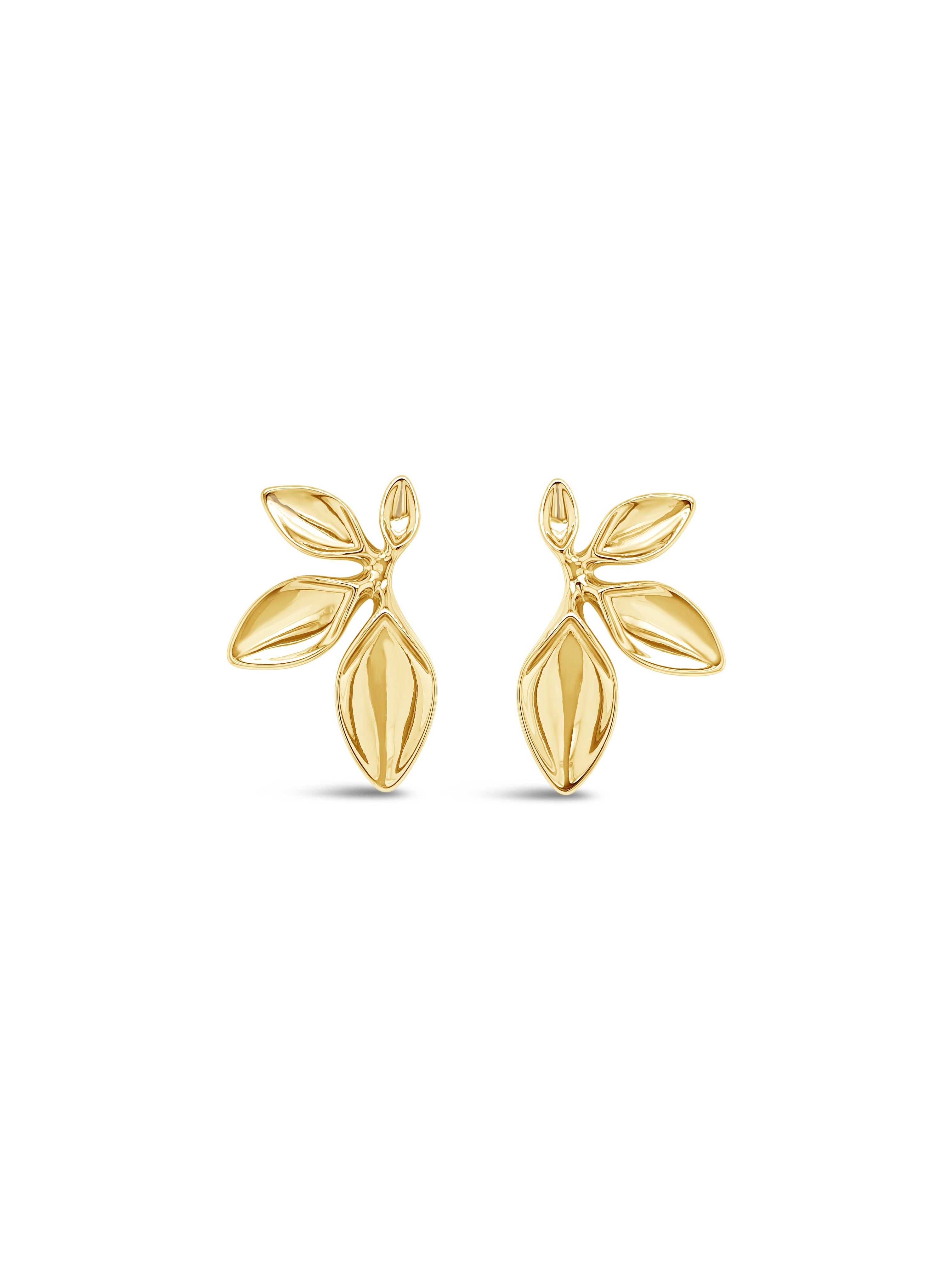 Absolute Gold Leaf Earrings